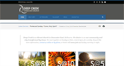 Desktop Screenshot of deepcreekanglican.com